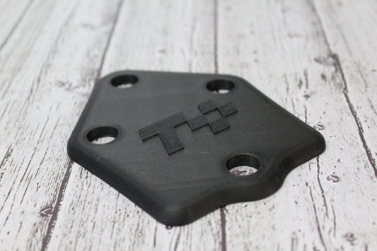 Carbon E90 Hand / Parking Brake Delete Cover Panel
